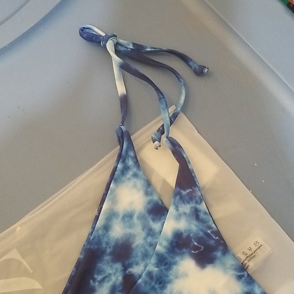 Zaful Swim Brand New Zaful Blue Tie Dye Bathing Suit Poshmark